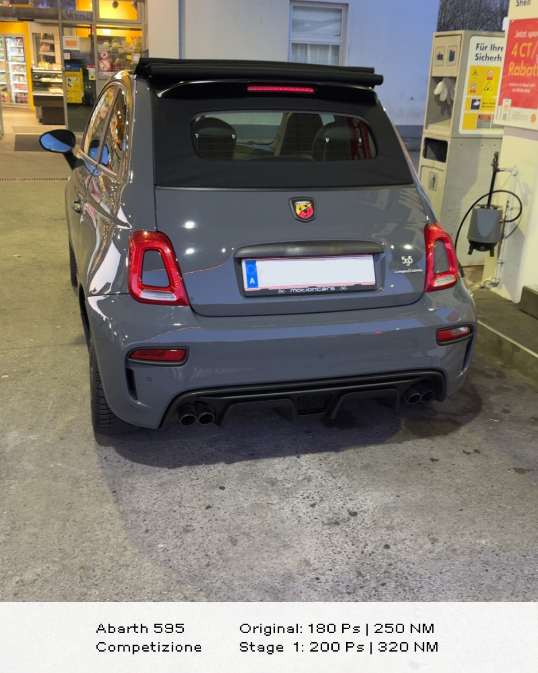 Abarth 595 Competizione Stage 1
