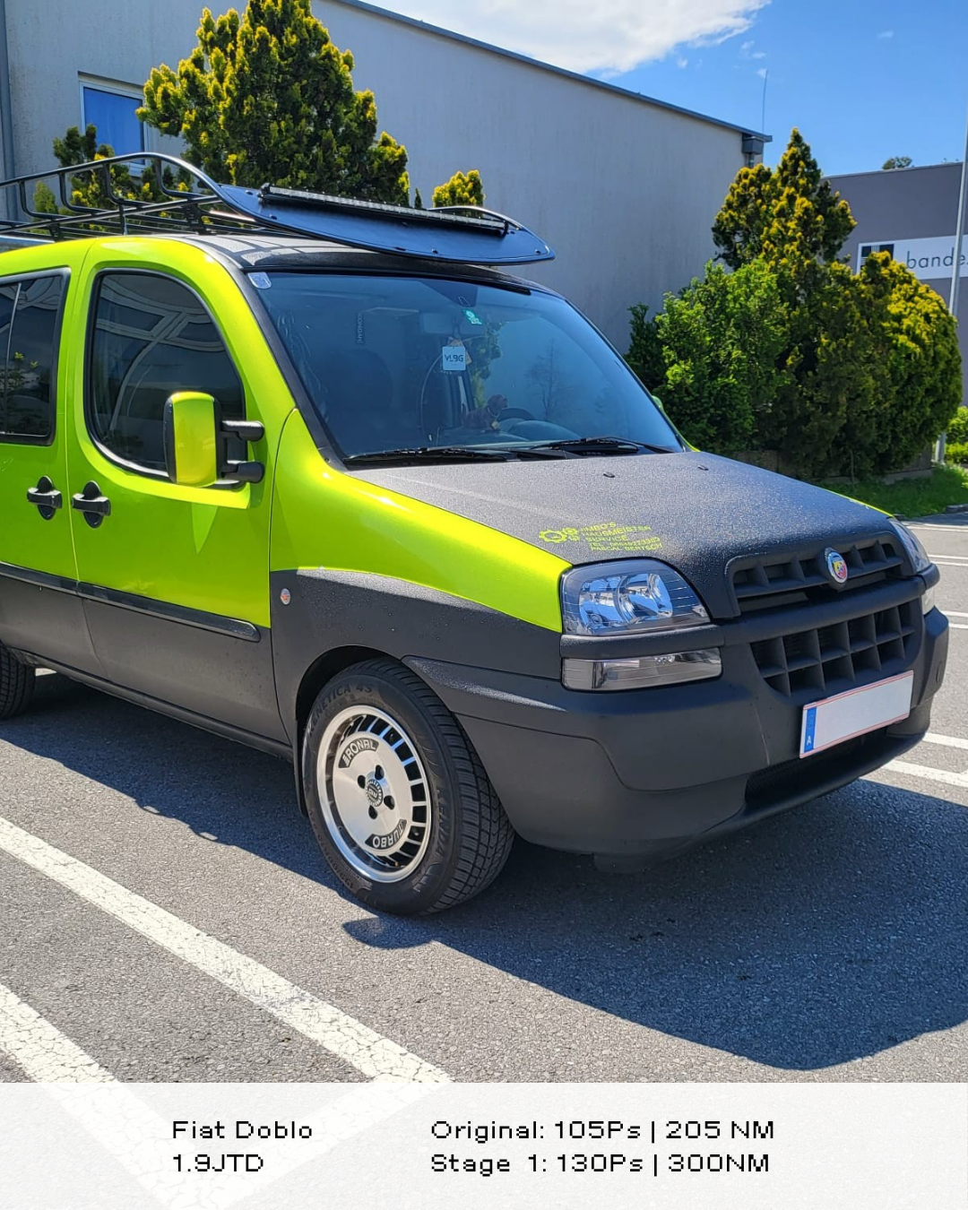 Fiat Doblo 1.9 JTD Stage 1