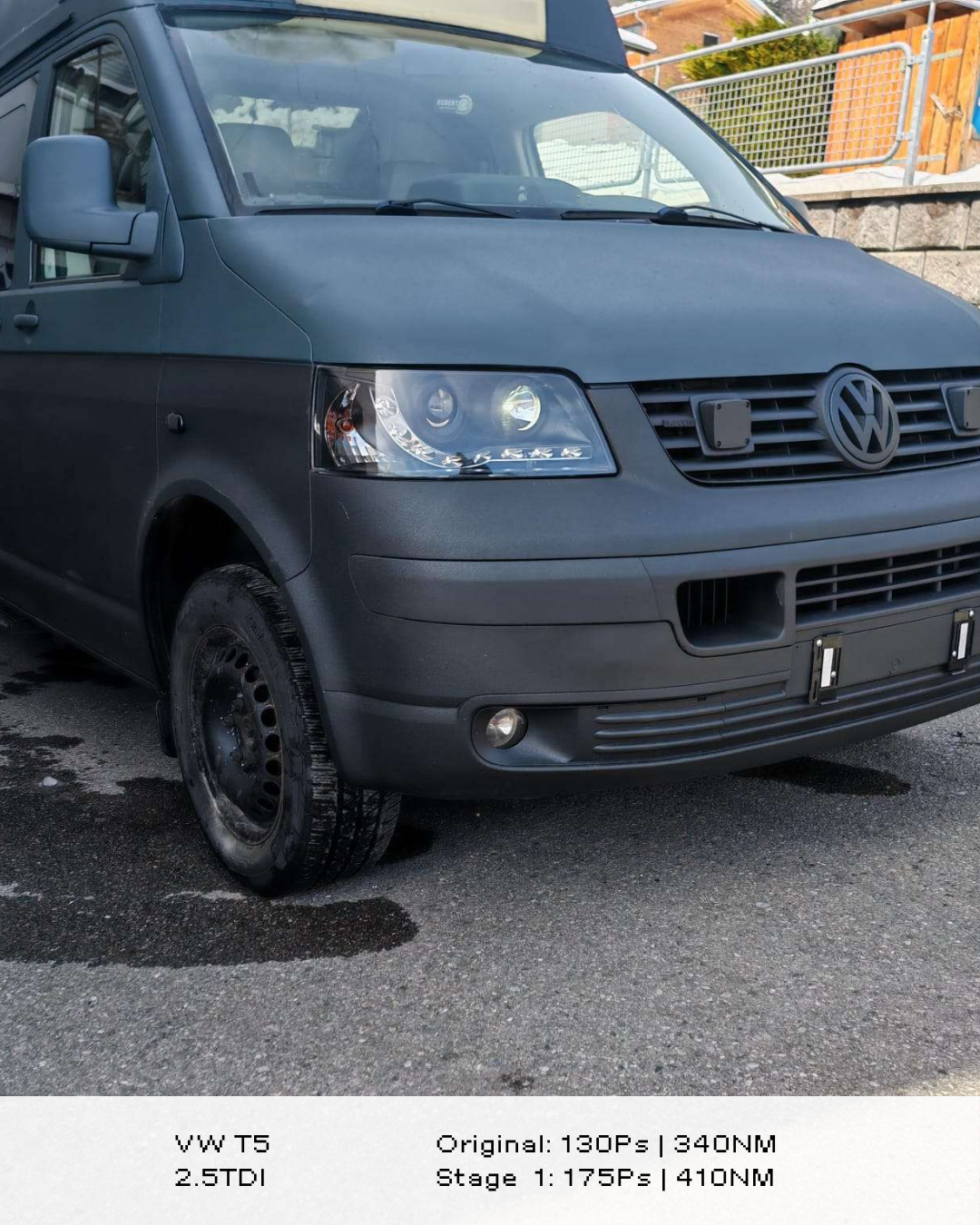 VW T5 2.5 TDI Stage 1